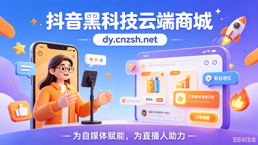 赚钱风口副业抖音 黑科技云端商城快手直播人气涨粉丝挂铁软件免费送(图4)