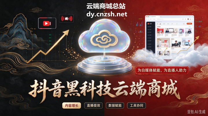 信息差红利之抖音 黑科技挂人气涨粉点赞云端商城合伙人全套变现玩法(图1)