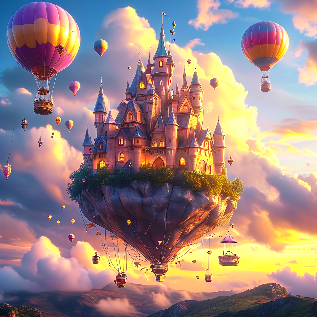 白云似梦，悠悠飘于蓝天绘就空灵诗意画卷(图1)